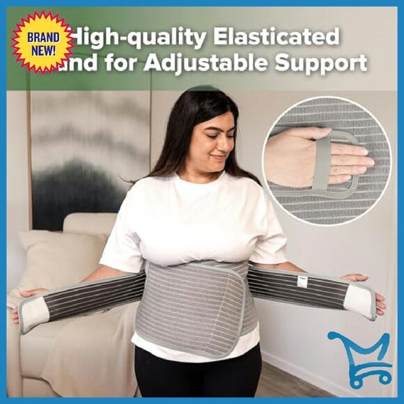Postpartum Belly Band Support Back Abdomen Natural Delivery Recovery - Picture 5 of 8